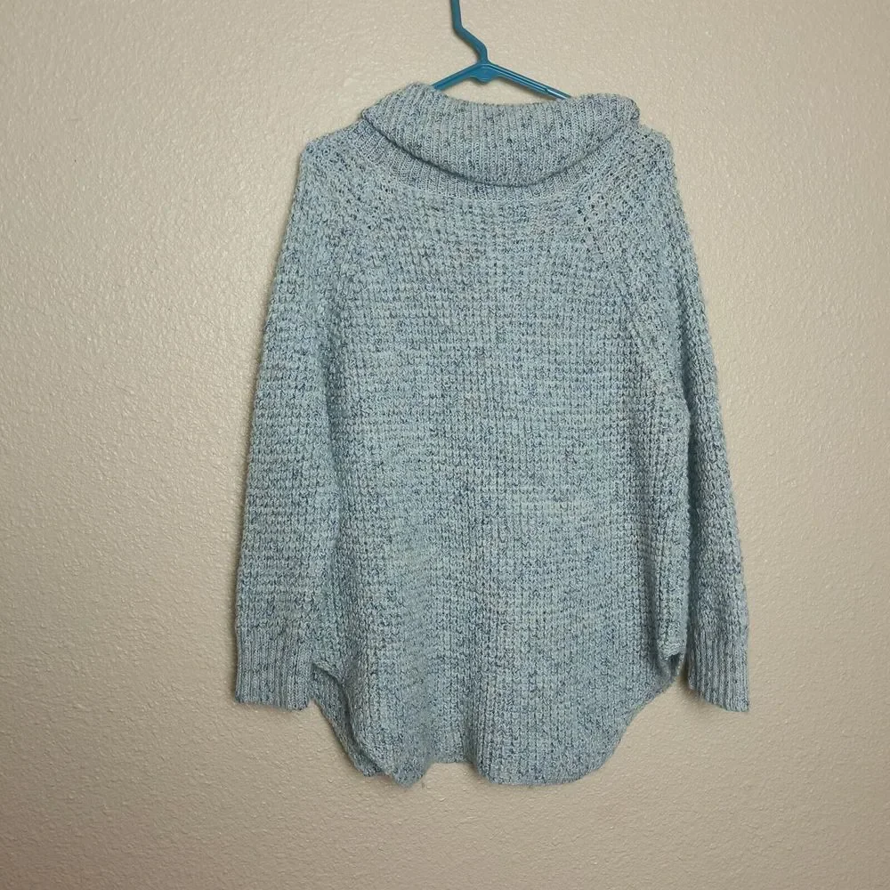 Free People Turtleneck Sweater The touches of wool and linen size L women's loos